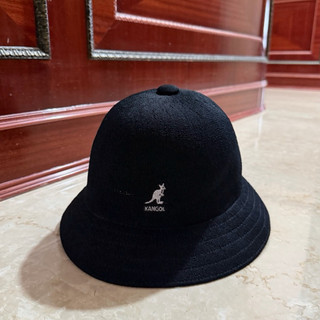 Kangol 鐘形帽 漁夫帽 黑色