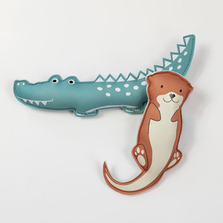 《Splash About 潑寶》潑寶洗澡戲水玩具 剪影系列 鱷魚與水獺