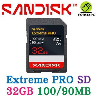SanDisk Extreme PRO SDHC SD 32G 32GB U3 V30 4K 100MB 高速記憶卡