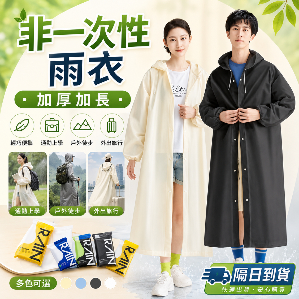 熱銷現貨🎉加厚版 非一次性EVA雨衣 雨衣 寬口雨衣 束口雨衣 連帽雨衣 加厚輕便雨衣 成人雨衣 EVA環保 連身雨衣