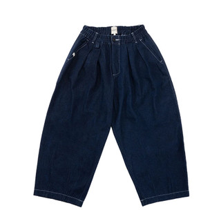 A[S]USL DENIM SIGNATURE PANTS / ASUSL 日系 繭型 寬鬆 高磅數 氣球褲 丹寧