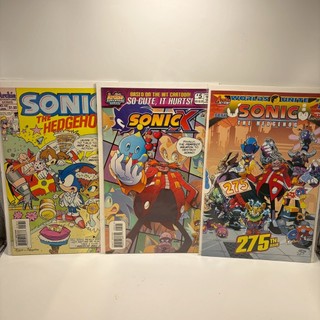 【漫坑】Archie Comics 音速小子 索尼克 Sonic 美系卡通 美國漫畫 內含多本漫畫 卡通系列