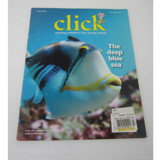 「二手書」Click makids The deep blue Sea 3+ 雜誌 英文讀本 2013/03