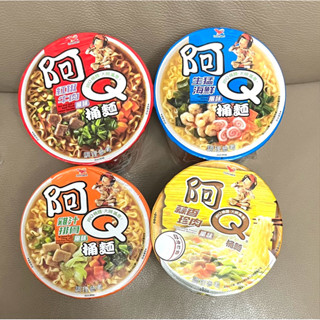 🌸現貨 統一 阿Q桶麵 雞汁排骨/紅椒牛肉/生猛海鮮/蒜香珍肉/韓式泡菜風味