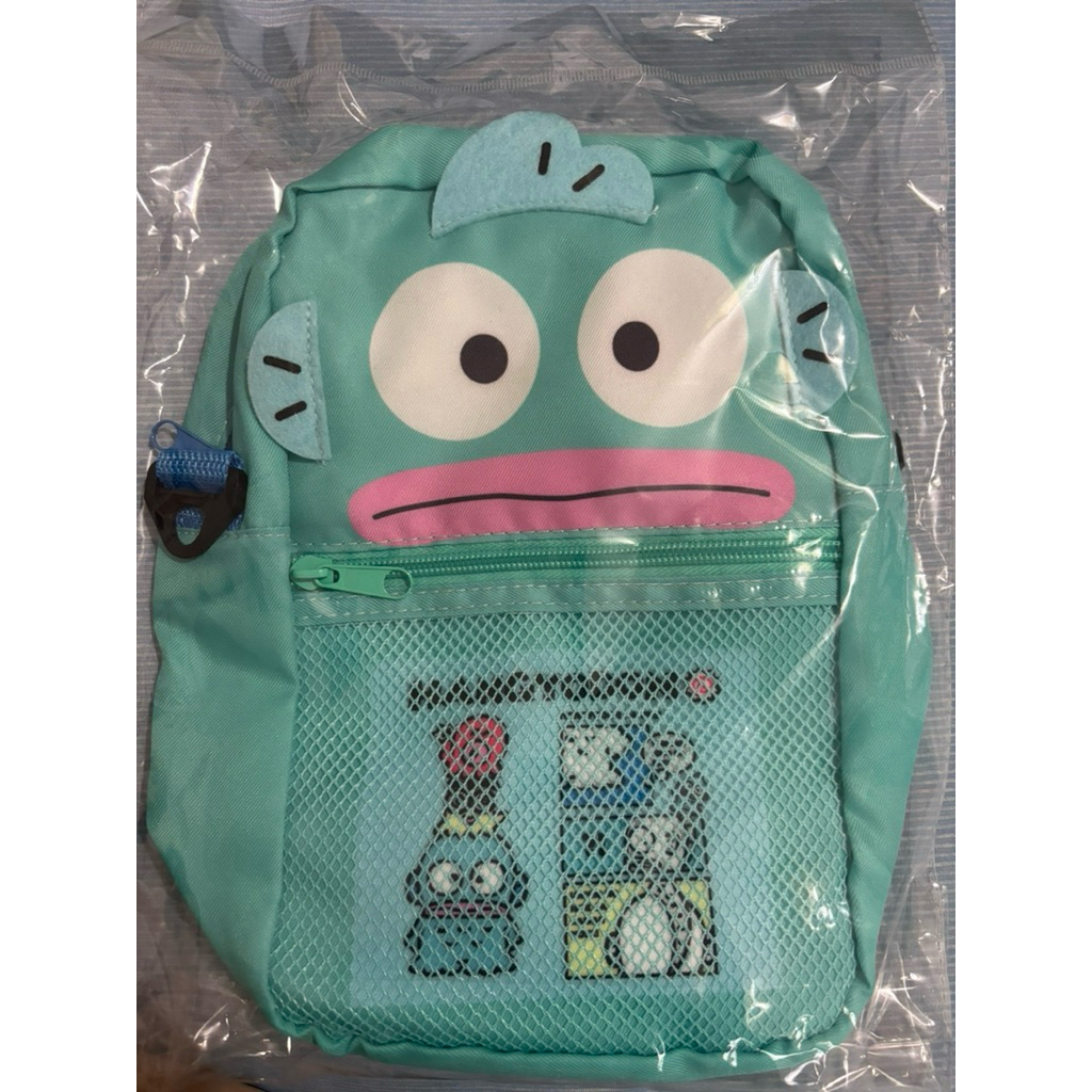 [現貨] 人魚漢頓直式斜背包 正版雷標 側背包 肩背包 斜背包 斜肩包 旅行包 手機包 三麗鷗 人魚漢頓 醜魚