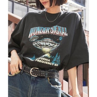 -現貨- 日本 mono-mart mono mart 復古 印花 水洗 純棉 短袖 T恤 上衣