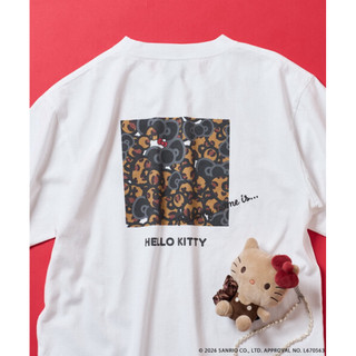 預購🇯🇵HELLO KITTY × SMAST / Sanrio HELLO KITTY 豹紋印花T恤