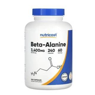 【Nutricost】β-丙胺酸膠囊 Beta-Alanine (3400mg) 240顆大容量