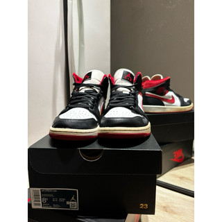 Nike RJ 8.5 - Air Jordan 1 Mid #. 紅配色二手8.5