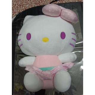 娃娃機商品--（尾巴有髒汙）正版 16吋 Hello kitty 娃娃