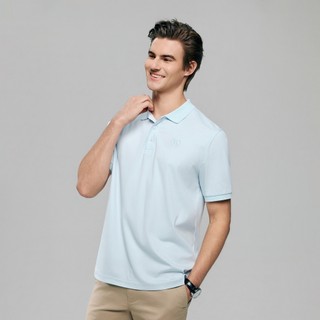 GIORDANO 男裝液氨絲光保型修身短袖POLO衫 Liquid Touch系列 01016283
