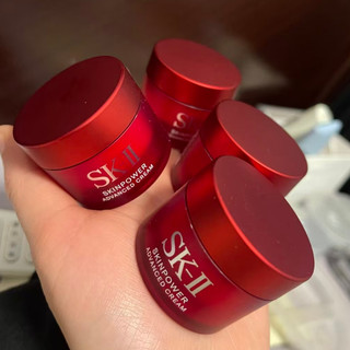 專櫃正品小樣 SK-II MINI款 全新肌源賦能煥顏活膚霜15g 補水保濕神仙水 小樣旅行裝 試色體驗裝