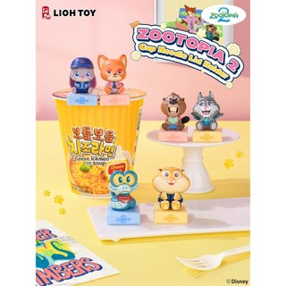 迪士尼Disney 動物方城市2 杯麵/泡麵固定夾系列 盲盒(隨機出貨)(拆封不退) 墊腳石購物網