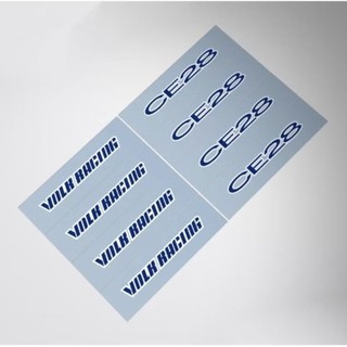 現貨 Volk Racing CE28 sticker decal 輪殼貼 輪圈 改裝 貼紙 車貼