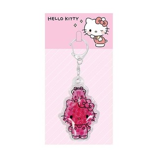 三麗鷗 水晶鑰匙圈 鑰匙圈 Hello Kitty 酷洛米 大耳狗 布丁狗 漢頓 吊飾 09441 敦景【金玉堂文具