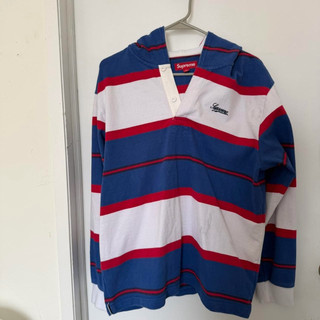supreme 條紋帽子長袖tshirt