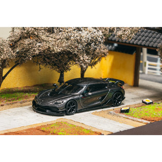 Tarmac Works 1/64 柯尼賽克 Koenigsegg Gemera Grey 合金模型車 Mega GT