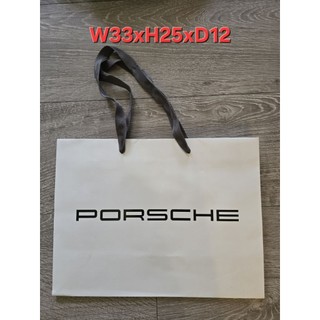 Porsche 保時捷 原廠精品紙袋（新版）～台南保時捷