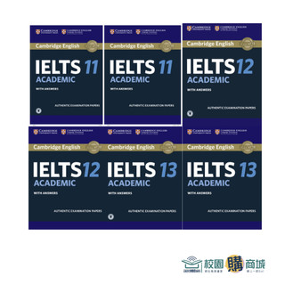<麗文校園購>雅思官方全真題本(學術組) Cambridge IELTS Academic 11-13