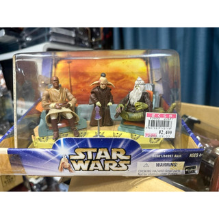 日版 tomy 星球大戰 star war 人偶 手辦 3.75寸 絕地評議會 3人組合套裝 Mace Windu