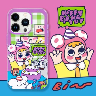 【PAPAPA】全新現貨出清✨手機殼 kulo過生日 IPhone手機殼 蘋果手機殼 原創 可愛 生日 ins 16