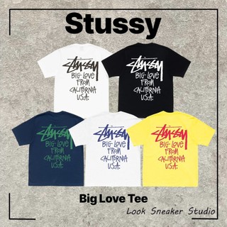 路克 Look👀 Stussy Big Love Tee 短T 短袖 上衣 短Tee 字型 滿版 加州 草寫