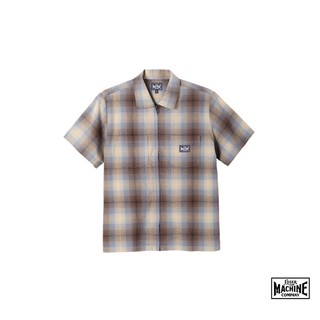 GOODFORIT/美國Loser Machine Pachuco S/S Shirt 拉鍊短袖工作襯衫/L