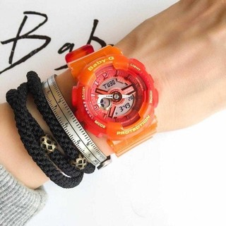 【WANgT】CASIO 卡西歐 BABY-G BA-110JM-4A 世界時間計時 雙顯運動錶 石英錶