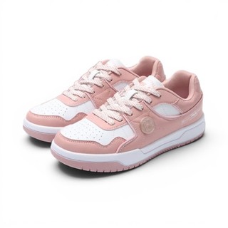 FILA 休閒鞋 白粉紅 學院風 復古 女 5C922Y551