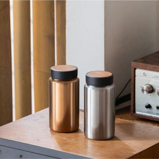 【日本RIVERS】MOKU COFFEE陶瓷隨行保溫瓶350ml-共2色《屋外生活》保溫瓶 保冰 水杯 杯瓶 戶外