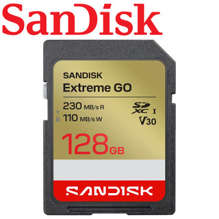 SanDisk 128GB Extreme GO SDXC SD UHS-I U3 V30 128G 記憶卡