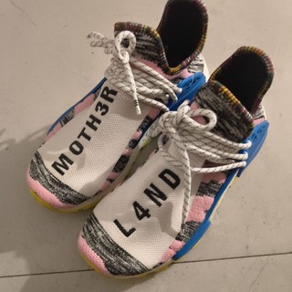 Adidas x Pharrell Williams nmd solar HU NMD 菲董 灰粉 BB9531