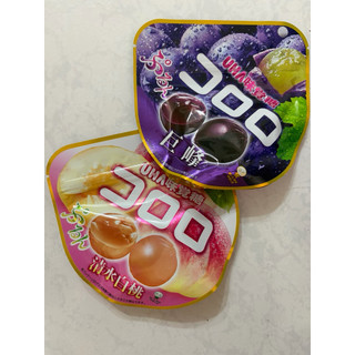 日本UHA味覺糖 cororo軟糖 巨峰葡萄/清水白桃/白葡萄
