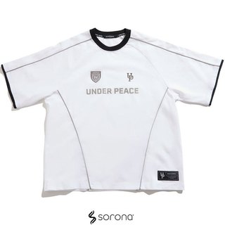 UNDER PEACE 26SS TEAM UDPC / SOCCER SORONA TEE 涼感足球 短T (白色)