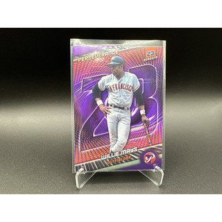 2025 Topps Pristine Willie Mays Perseverance Purple /99