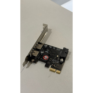 PCI-E轉USB3.0 兩個接頭