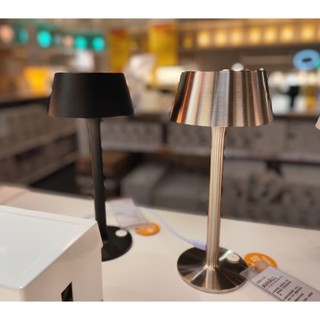 IKEA 正品現貨 AVHALL 無線 LED 燈 檯燈 桌燈 可3段調光 內含電池 內建光源 鋼質 AVHÅLL