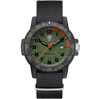 LUMINOX 雷明時 Leatherback Sea Turtle 革龜 海龜系列碳纖維複合材質腕錶 手錶-軍綠