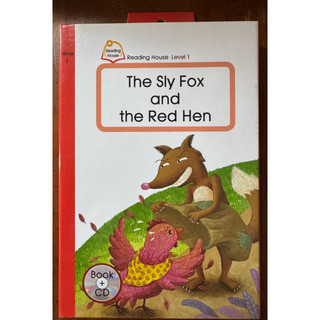 全新Reading House The Sly Fox and the Red Hen書+CD