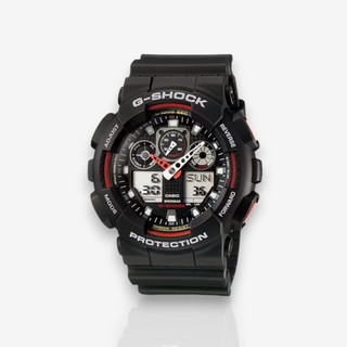 台灣現貨│ CASIO卡西歐 G-SHOCK GA-100-1A4 防水手錶 公司貨