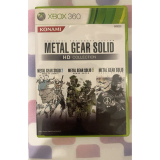 XBOX 360 潛龍諜影 HD 高解度版 英文版 METAL GEAR SOLID HD (支援ONE) 二手