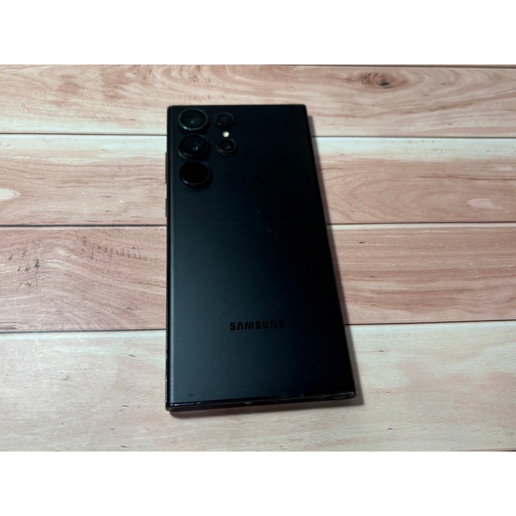 三星 SAMSUNG S23 ultra 12G/256G 黑色 螢幕會閃頻 螢幕黑點 故障機 二手機