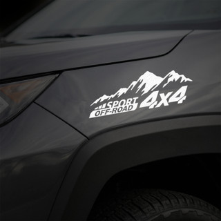 3M反光貼紙 4x4 四輪驅動 4WD AWD 越野 汽車貼紙 車貼 Hilux ranger Amarok 反光屋