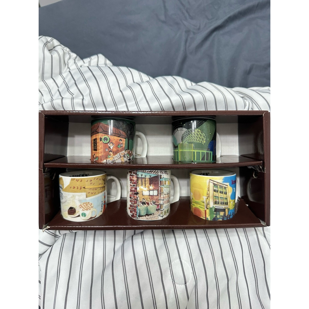 【特惠出清】Starbucks 台灣星巴克 2012門市杯典藏組 師大雲和、內湖民權、板橋新埔、內湖成功、義14