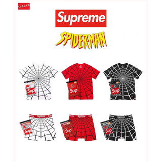 全新限量免運26SS Supreme Hanes Spider-Man Boxer Briefs聯名蜘蛛人男女四角褲內褲