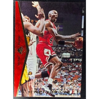 NBA 球員卡 籃球之神 喬丹 Michael Jordan MJ 1994-95 SP He's Back Red