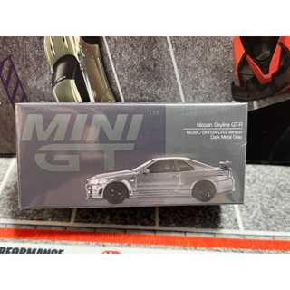 MINI GT 1160 Nissan Skyline GT-R NISMO CRS R34 GTR 灰