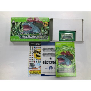 絕版收藏 正版 任天堂 Nintendo GAME BOY GBA 卡帶 神奇寶貝 精靈寶可夢 葉綠版 妙蛙花 葉綠