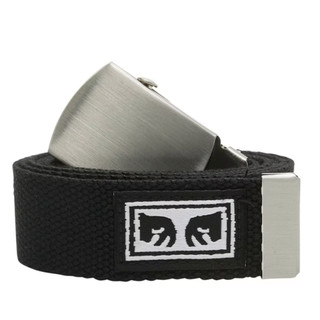 OBEY BIG BOY WEB BELT - BLACK 腰帶