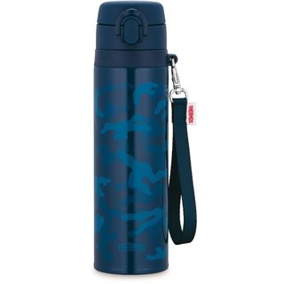 <全新福利品，送底套>日本Thermos膳魔師550ml 不鏽鋼保溫瓶 現貨 兒童 保溫杯 附腕帶 JNT-552 系列
